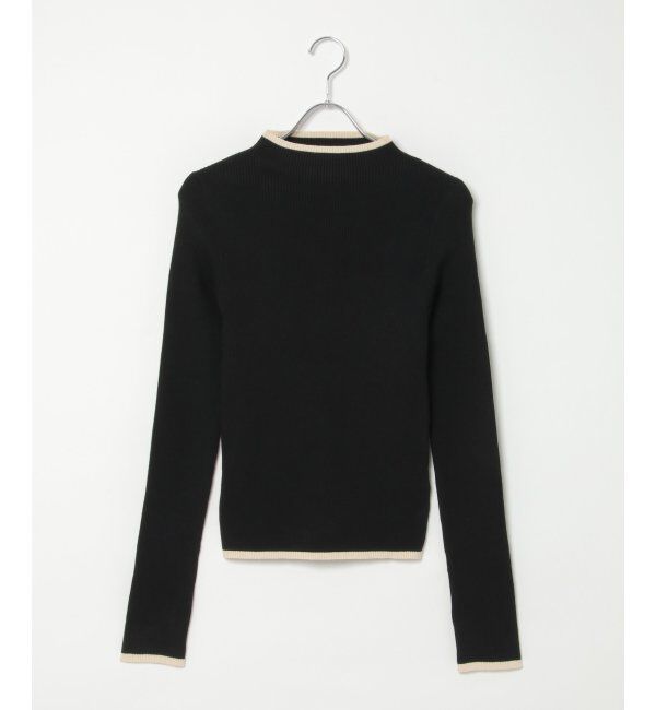 VENCE share style「ハイゲージリブ配色プルオーバー」|ニット・セーター|