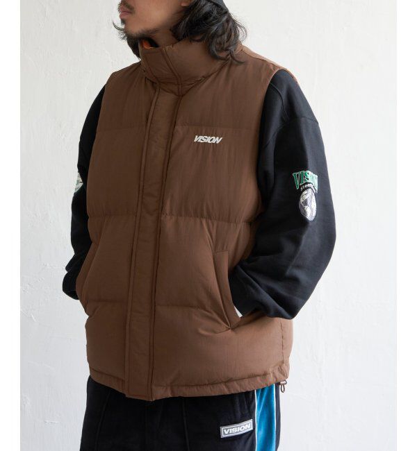 VENCE share style「【ユニセックス】VISION STREET WEAR ヴィジョンストリートウェア中綿ナイロンベスト」|その他|