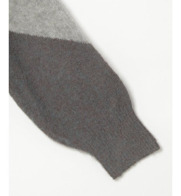 VENCE share style「ウール混モヘアタッチプルオーバー」|ニット・セーター|