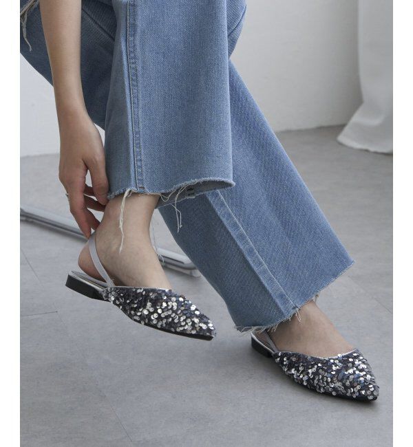 VENCE share style「スパンコールミュール」|その他|