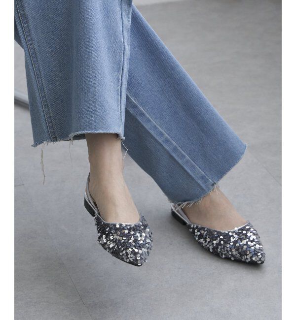 VENCE share style「スパンコールミュール」|その他|