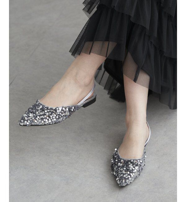 VENCE share style「スパンコールミュール」|その他|