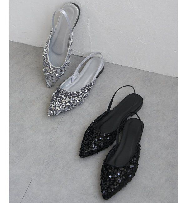 VENCE share style「スパンコールミュール」|その他|