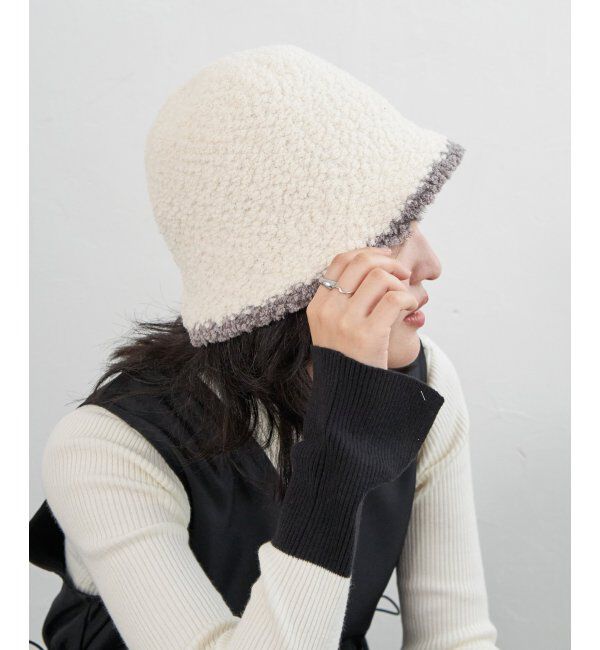 VENCE share style「ブークレボアハット」|その他|オフホワイト