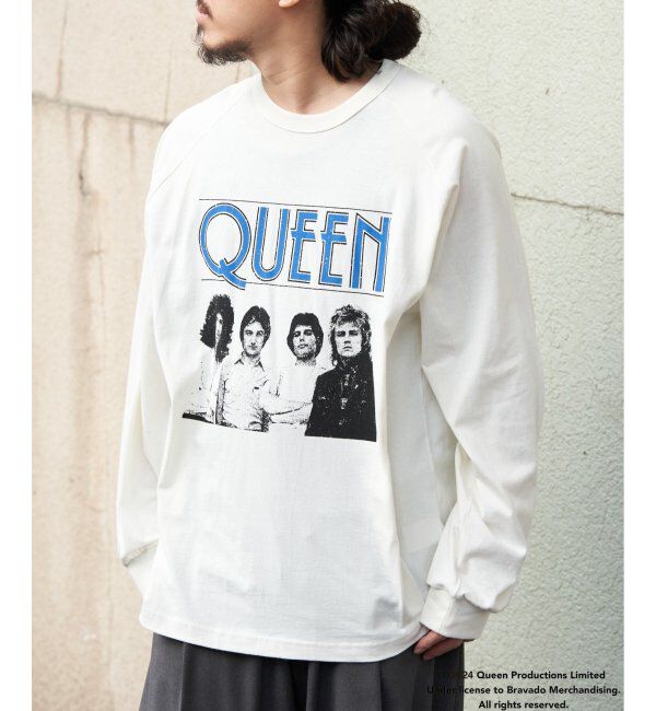 VENCE share style「Queen クイーン フォトツアーラグランT」|Tシャツ・カットソー|オフホワイト