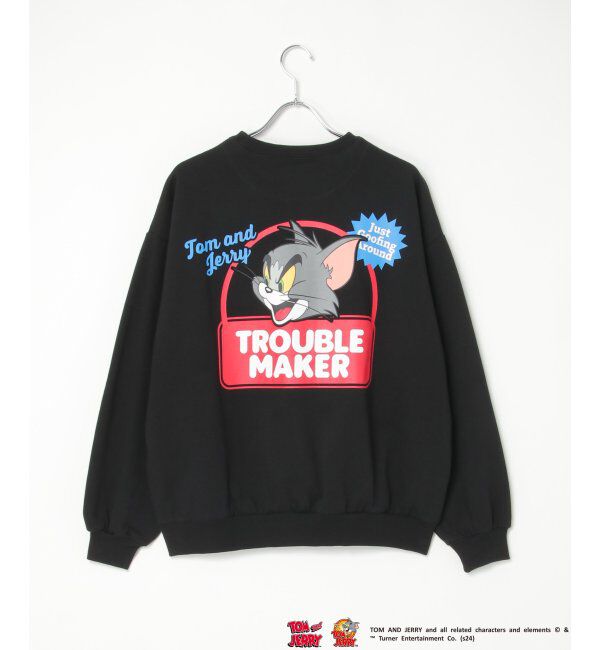 VENCE share style「TOM and JERRY トムとジェリー クルーネックスウェット」|スウェット・ジャージ|