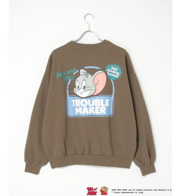 VENCE share style「TOM and JERRY トムとジェリー クルーネックスウェット」|スウェット・ジャージ|