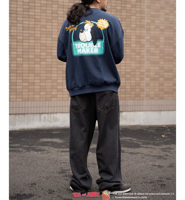 VENCE share style「TOM and JERRY トムとジェリー クルーネックスウェット」|スウェット・ジャージ|
