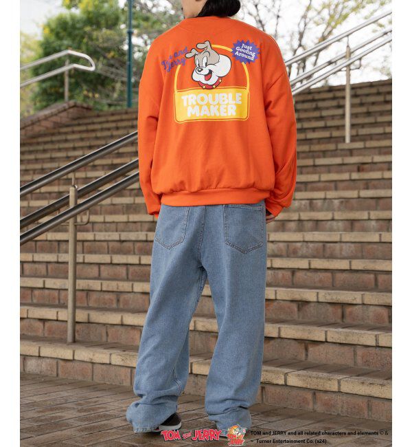 VENCE share style「TOM and JERRY トムとジェリー クルーネックスウェット」|スウェット・ジャージ|