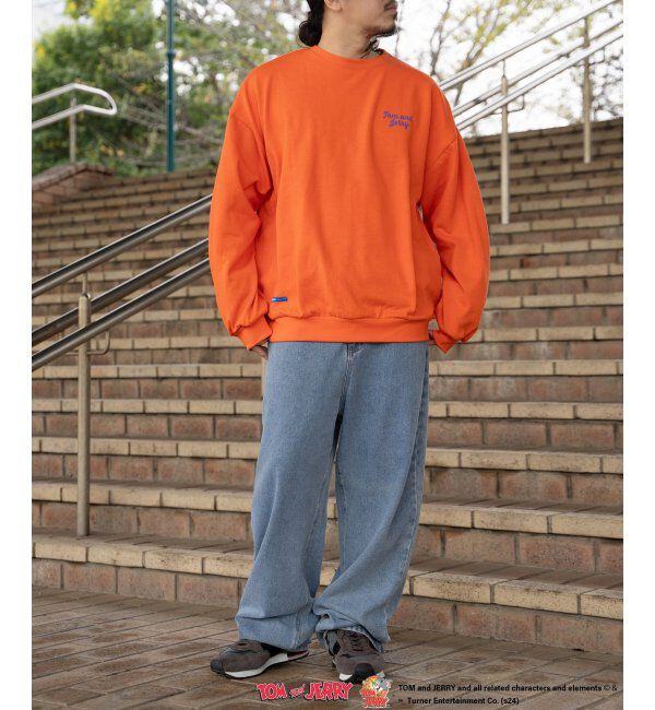 VENCE share style「TOM and JERRY トムとジェリー クルーネックスウェット」|スウェット・ジャージ|