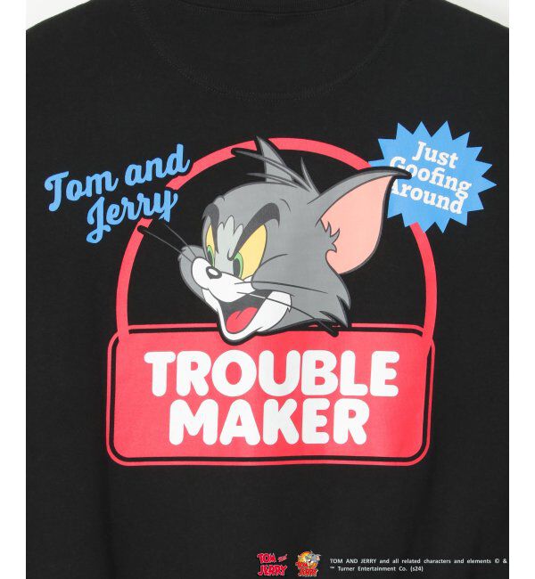 VENCE share style「TOM and JERRY トムとジェリー クルーネックスウェット」|スウェット・ジャージ|