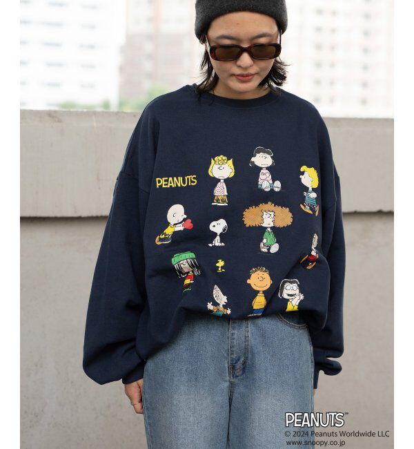 VENCE share style「PEANUTS ピーナッツ SNOOPY スヌーピー TP GANGスウェット」|スウェット・ジャージ|
