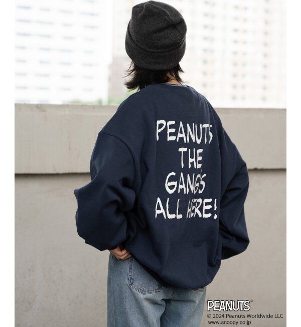 VENCE share style「PEANUTS ピーナッツ SNOOPY スヌーピー TP GANGスウェット」|スウェット・ジャージ|
