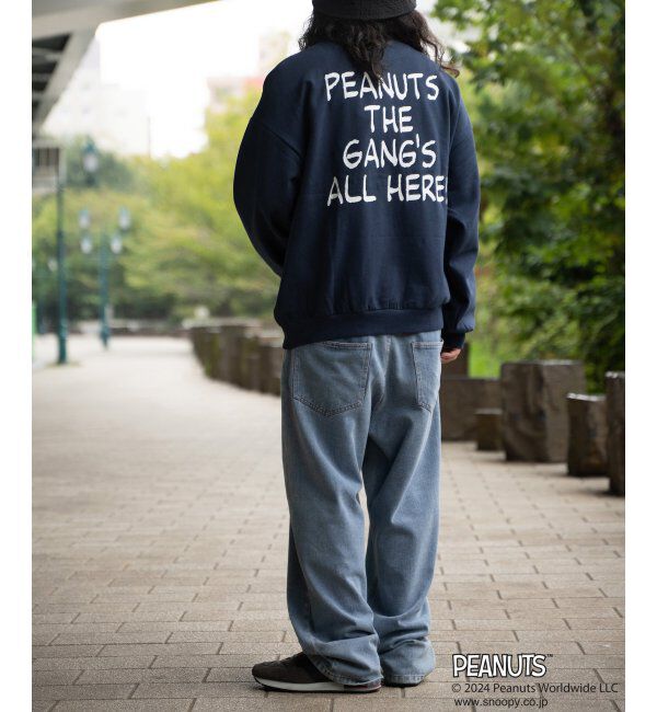 VENCE share style「PEANUTS ピーナッツ SNOOPY スヌーピー TP GANGスウェット」|スウェット・ジャージ|