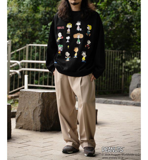 VENCE share style「PEANUTS ピーナッツ SNOOPY スヌーピー TP GANGスウェット」|スウェット・ジャージ|