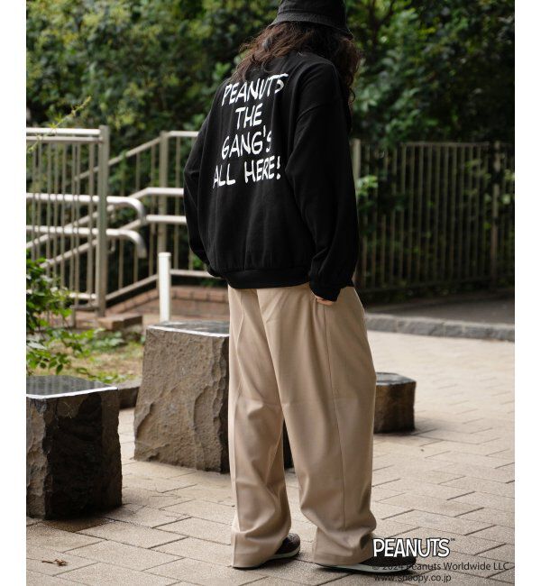 VENCE share style「PEANUTS ピーナッツ SNOOPY スヌーピー TP GANGスウェット」|スウェット・ジャージ|