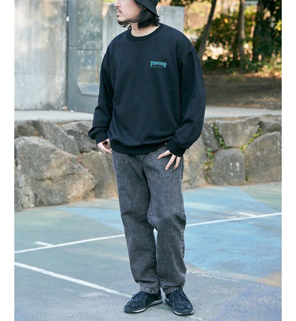 VENCE share style「デニムイージーパンツ」|その他|