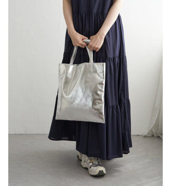 VENCE share style「メタリックA4フラットトートバッグ」|その他|
