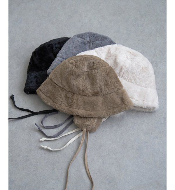 VENCE share style「イヤーフラップ付きファーバケハ」|その他|