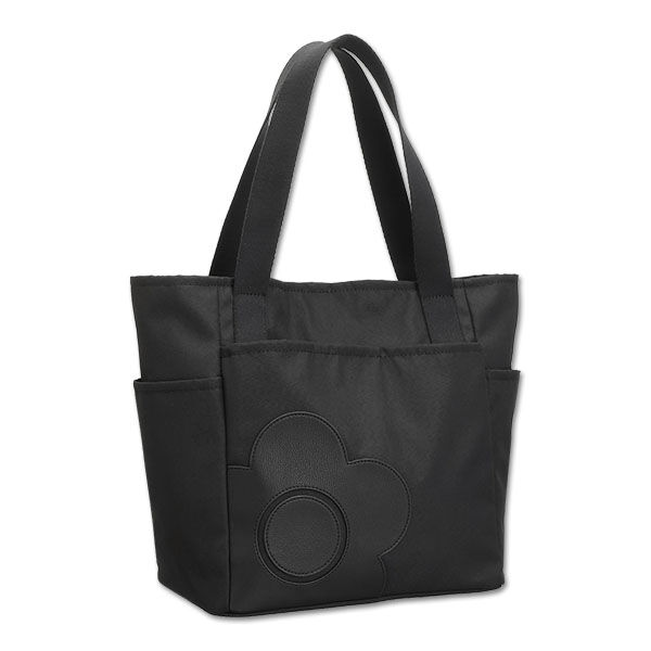 MARY QUANT「デイジーシンプルポケット2 トート」|トートバッグ|ブラック