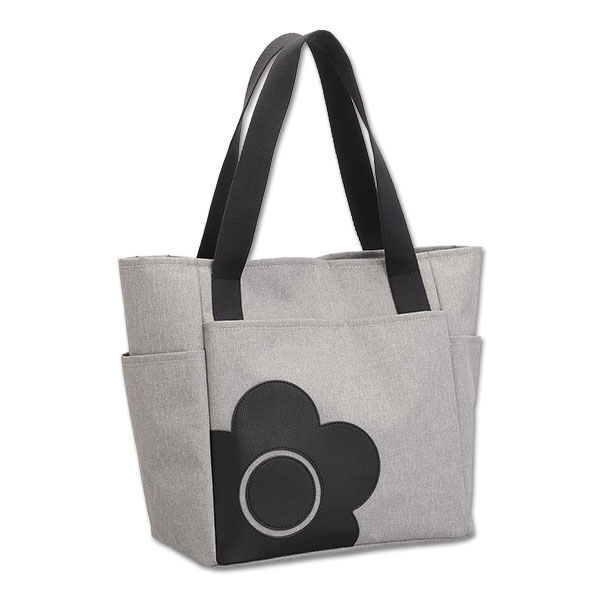 MARY QUANT「デイジーシンプルポケット2 トート」|トートバッグ|グレー