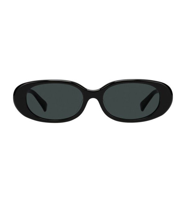  「【WEB限定】オーバル型 サングラス｜Y2K│紫外線対策│Zoff 横長 スクエア 韓国ファッション」|サングラス|