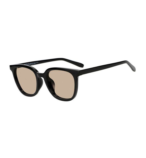  「【WEB限定】ウェリントン型 サングラス | 軽量 カラーレンズ トレンド 紫外線対策 UVカット 大きめサイズ」|サングラス|