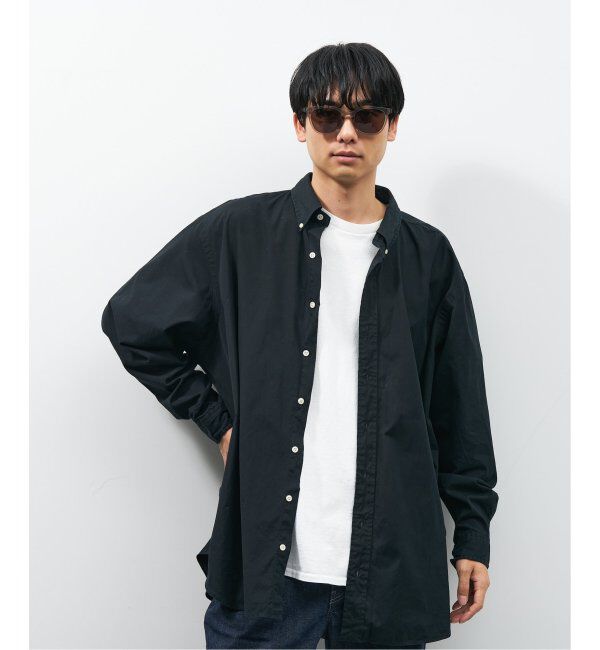  「【WEB限定】ウェリントン型 サングラス | 軽量 カラーレンズ トレンド 紫外線対策 UVカット 大きめサイズ」|サングラス|