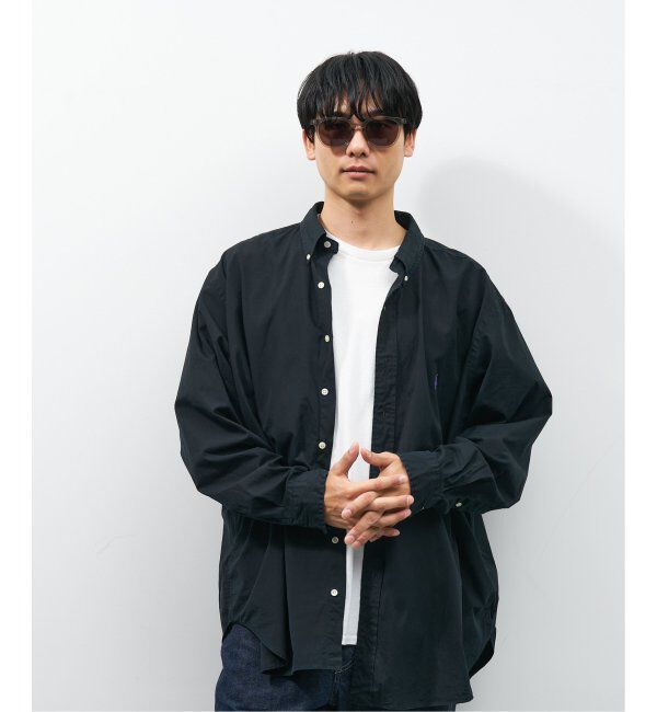  「【WEB限定】ウェリントン型 サングラス | 軽量 カラーレンズ トレンド 紫外線対策 UVカット 大きめサイズ」|サングラス|