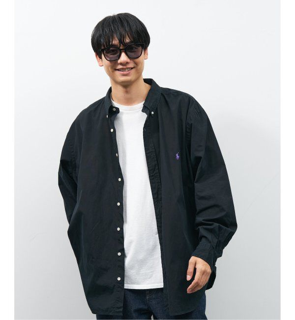  「【WEB限定】ウェリントン型 サングラス | 軽量 カラーレンズ トレンド 紫外線対策 UVカット 大きめサイズ」|サングラス|