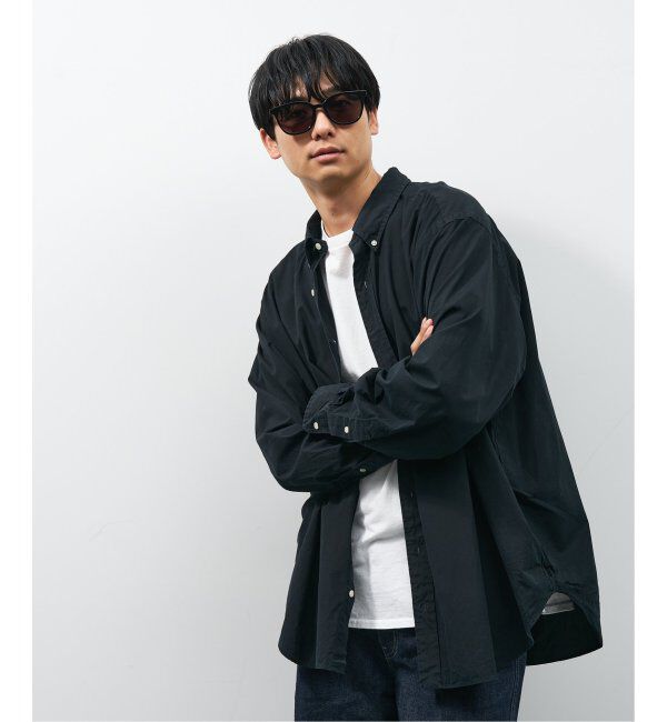  「【WEB限定】ウェリントン型 サングラス | 軽量 カラーレンズ トレンド 紫外線対策 UVカット 大きめサイズ」|サングラス|