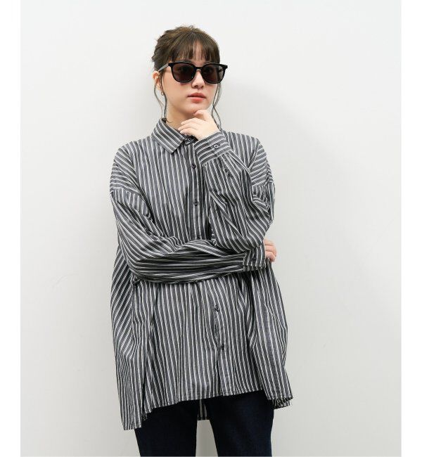  「【WEB限定】ウェリントン型 サングラス | 軽量 カラーレンズ トレンド 紫外線対策 UVカット 大きめサイズ」|サングラス|