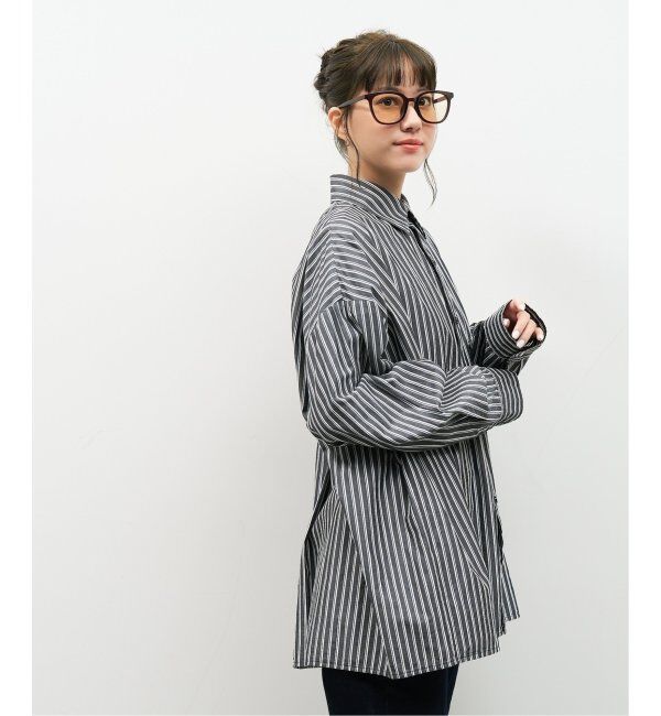  「【WEB限定】ウェリントン型 サングラス | 軽量 カラーレンズ トレンド 紫外線対策 UVカット 大きめサイズ」|サングラス|