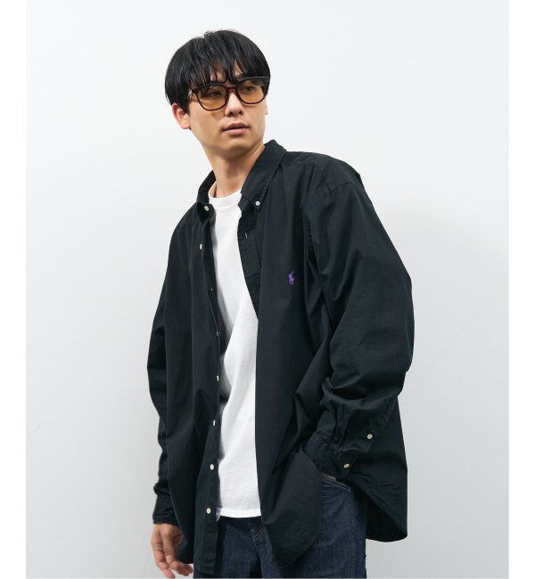  「【WEB限定】ウェリントン型 サングラス | 軽量 カラーレンズ トレンド 紫外線対策 UVカット 大きめサイズ」|サングラス|