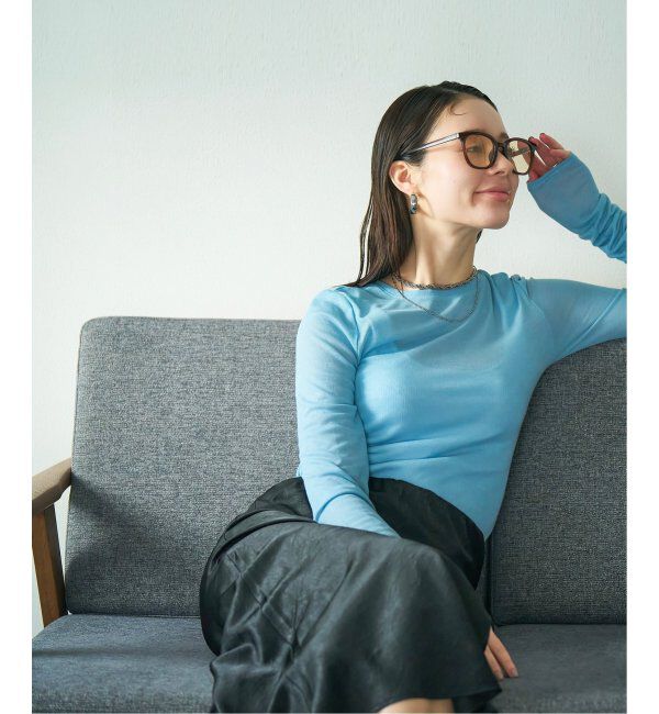  「【WEB限定】ウェリントン型 サングラス | 軽量 カラーレンズ トレンド 紫外線対策 UVカット 大きめサイズ」|サングラス|