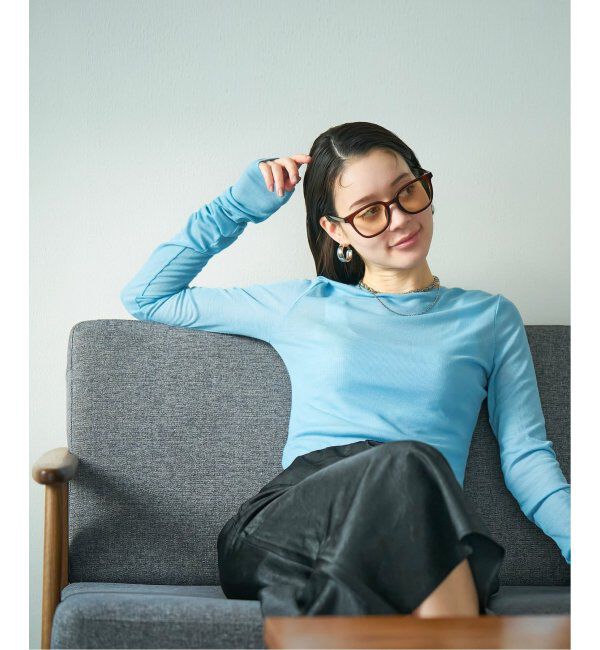  「【WEB限定】ウェリントン型 サングラス | 軽量 カラーレンズ トレンド 紫外線対策 UVカット 大きめサイズ」|サングラス|