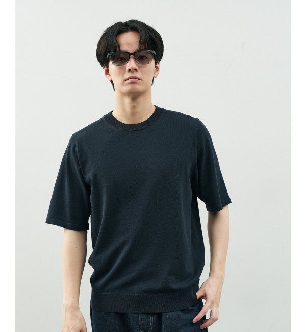  「SUNCUTGlasses/UV100%CUT サングラス レザー調 ラバーテンプル 紫外線対策 UV対策 UVカット ズレ落ち防止」|サングラス|