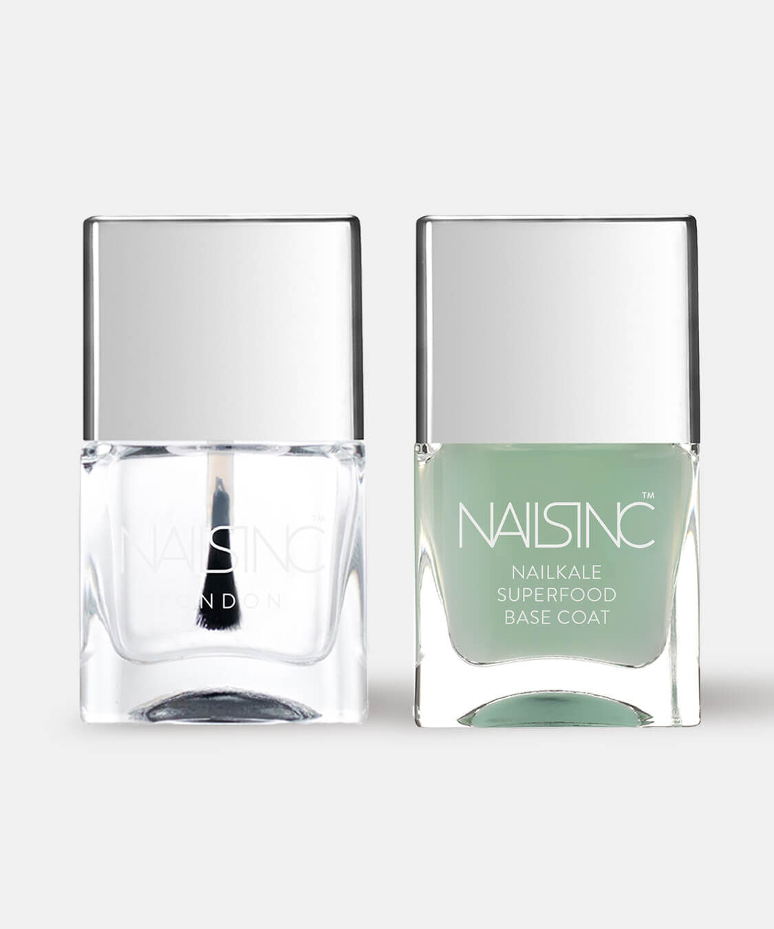 NAILS INC「Top Coat + Base Coat」|ネイルカラー|Clear