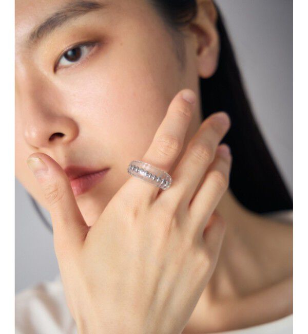 Jouete「[ドロップ] リング ボールチェーン」|リング|