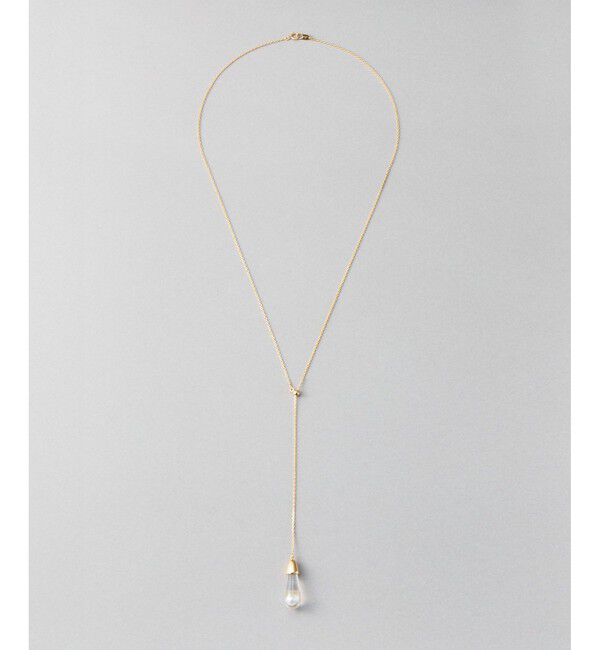 Jouete「[ドロップ] ロング ネックレス パール」|ネックレス|