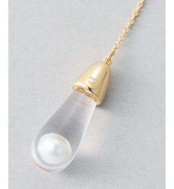 Jouete「[ドロップ] ロング ネックレス パール」|ネックレス|