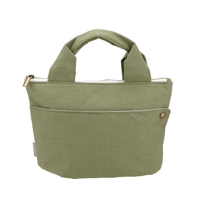 BACKYARD FAMILY「保冷 ランチバッグ 小さめ 通販 マチ 広い レディース キッズ シンプル 無地 ランチトート」|食器・キッチングッズ|