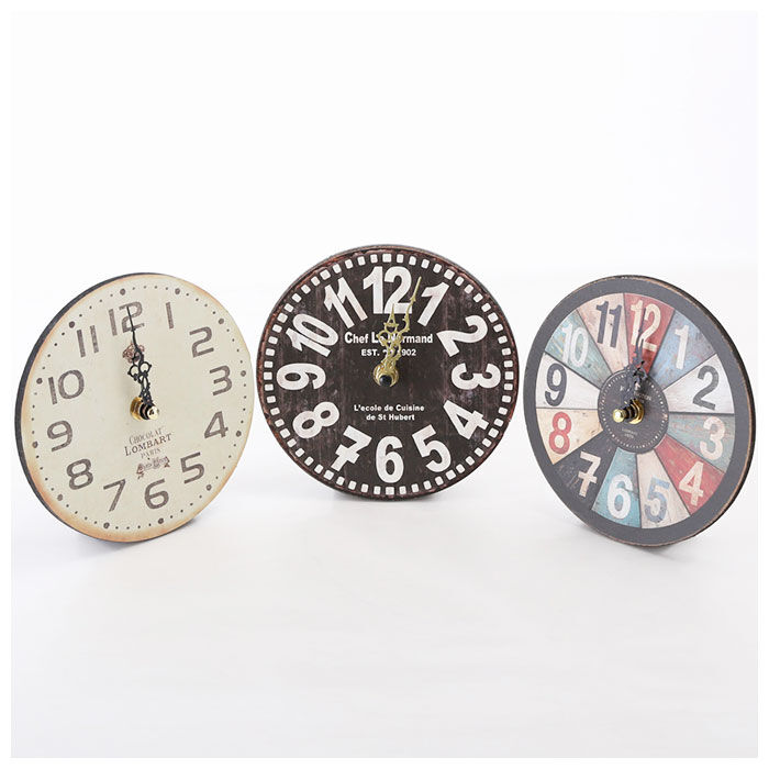 BACKYARD FAMILY「置き時計 おしゃれ アナログ 通販 リビング 小さい 置時計 電池 オールドルック」|クロック・置時計|