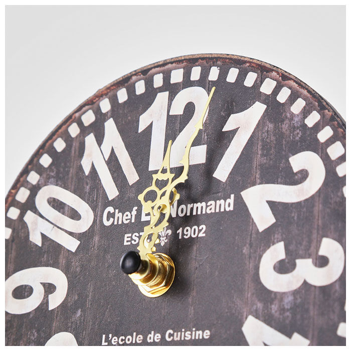 BACKYARD FAMILY「置き時計 おしゃれ アナログ 通販 リビング 小さい 置時計 電池 オールドルック」|クロック・置時計|