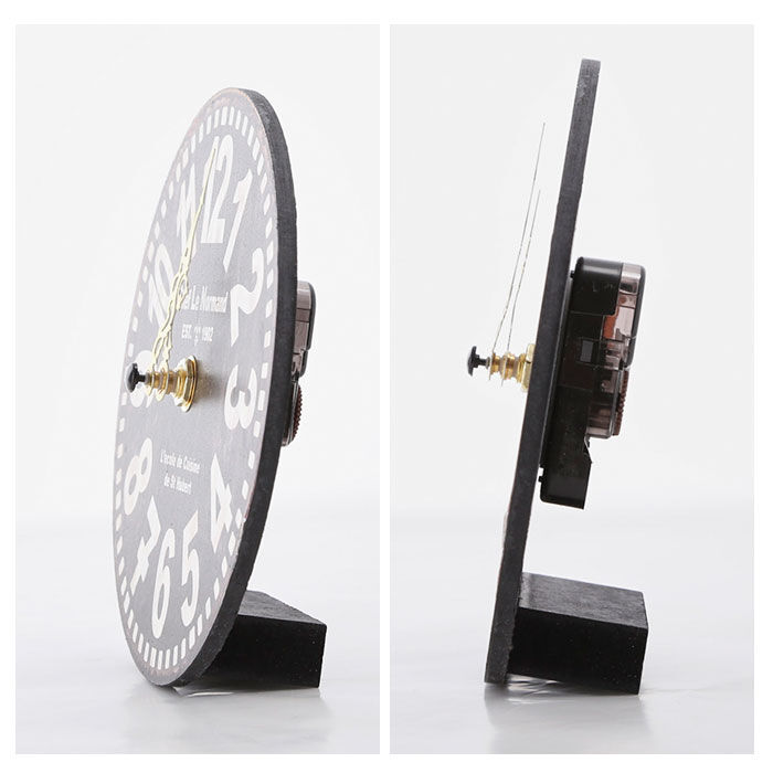 BACKYARD FAMILY「置き時計 おしゃれ アナログ 通販 リビング 小さい 置時計 電池 オールドルック」|クロック・置時計|