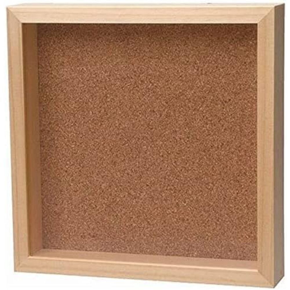 BACKYARD FAMILY「ボックスフレーム 立体額 通販 キューブフレーム 木製 壁掛け 置き型 ボックス コレクション」|その他|ブラウン2