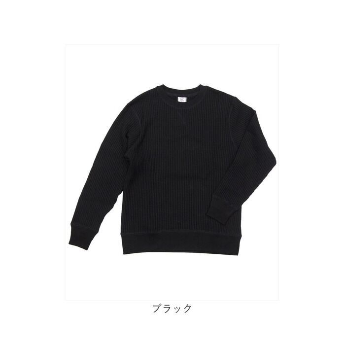 BACKYARD FAMILY「JEMORGAN サーマル JB001-52C 通販 ワッフル ロンT ビッグワッフル」|Tシャツ・カットソー|