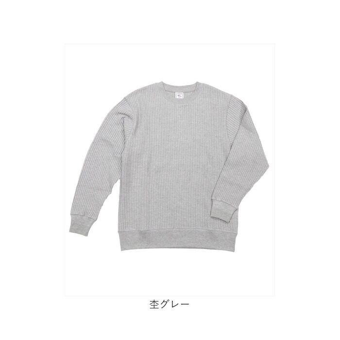 BACKYARD FAMILY「JEMORGAN サーマル JB001-52C 通販 ワッフル ロンT ビッグワッフル」|Tシャツ・カットソー|