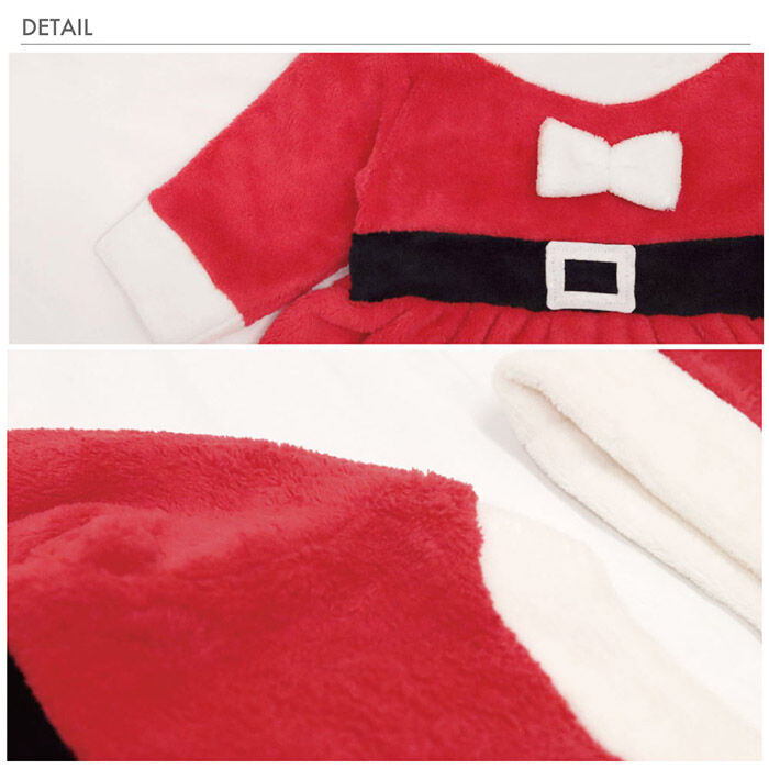 BACKYARD FAMILY「赤ちゃん クリスマス 服 通販 サンタ 衣装 サンタクロース スカート ワンピース ベビー服」|その他ベビーウェア|