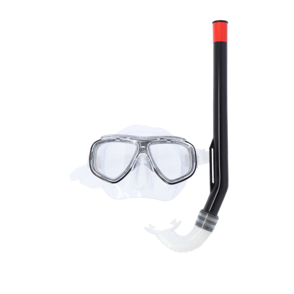 BACKYARD FAMILY「マスク シュノーケル 2点セット 大人 通販 スノーケリング ゴーグル スノーケル」|その他|ブラック1